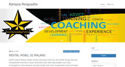 Desktop Screenshot of kampus-pengusaha.com