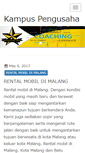 Mobile Screenshot of kampus-pengusaha.com