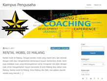 Tablet Screenshot of kampus-pengusaha.com